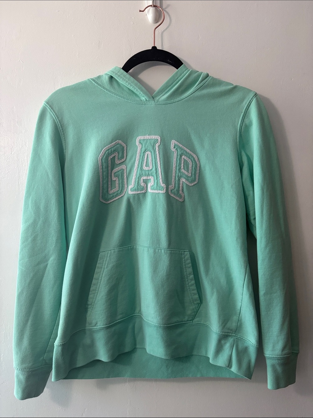 GAP Pastel Mint Pullover Hoodie